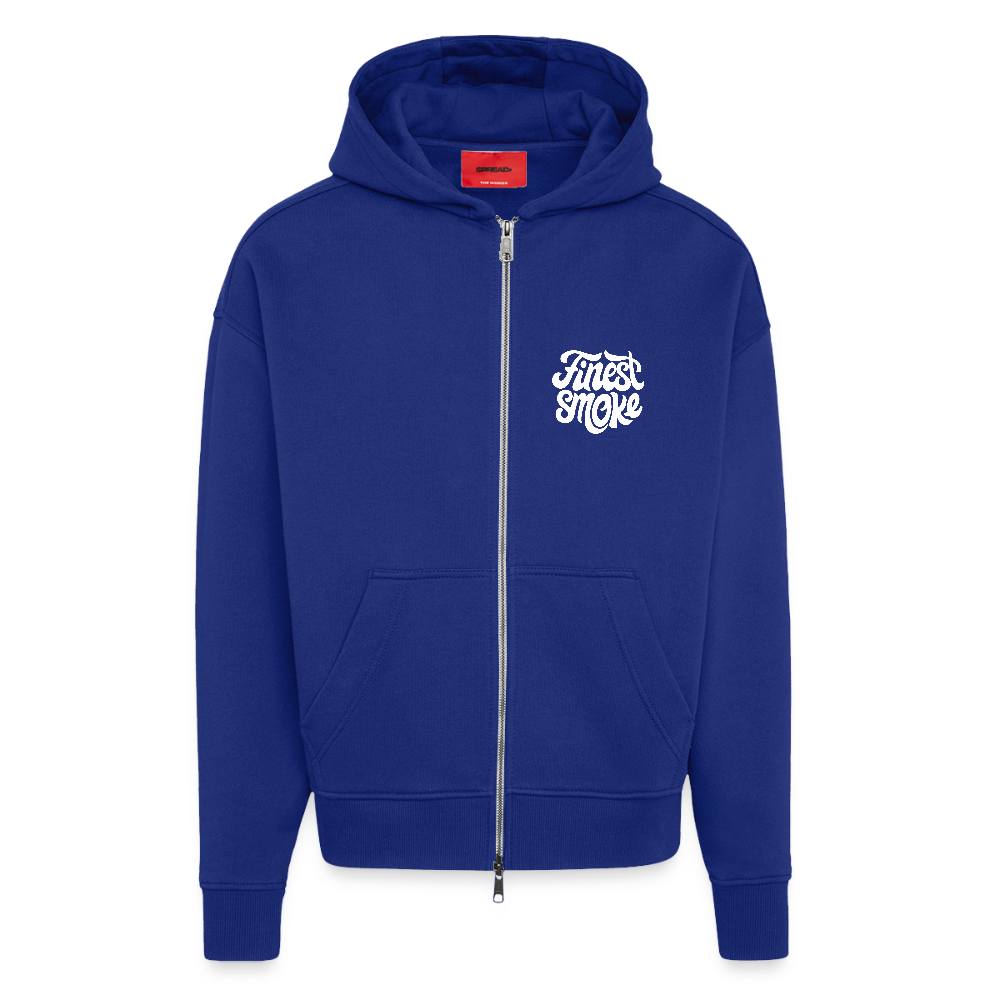 H.OS.O. Zip Hoodie - "FS - WhiteLabel" - Iconic Blue