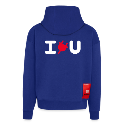 Hoodie - IPLUGYOU - Iconic Blue