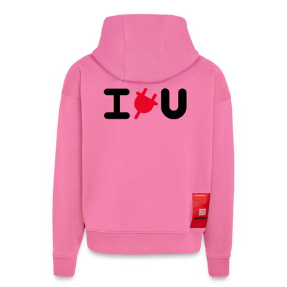 HOODIE - IPLUGYOU (BL) - AURA PINK