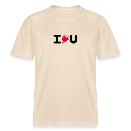 T-Shirt 215 g/m² - IPLUGYOU - natural raw