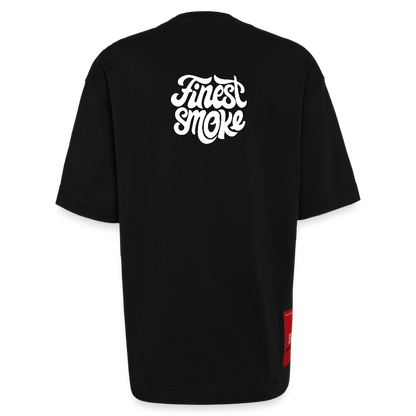 Unisex T-Shirt 220 g/m² - FinestSmoke - SOLID BLACK