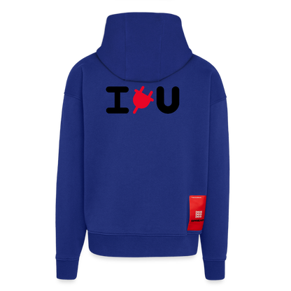 Zip Hoodie - FinestSmoke (BL) - Iconic Blue