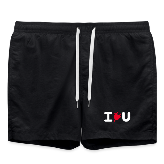 Badeshorts - IPLUGYOU - black
