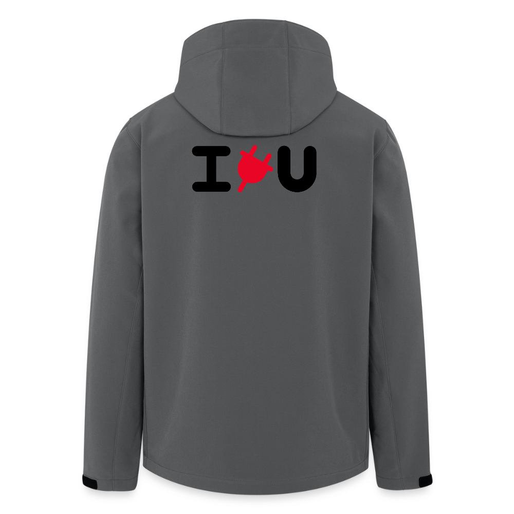 Soft Jacket - IPLUGYOU BlackLabel - anthracite