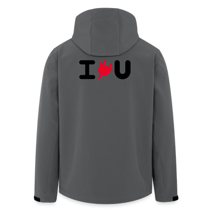 Soft Jacket - IPLUGYOU BlackLabel - anthracite