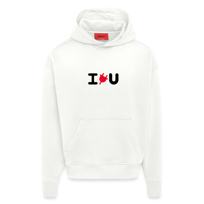 HOODIE - IPLUGYOU (BL) - OFF WHITE