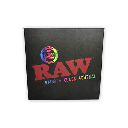 RAW Rainbow Glass Ashtray
