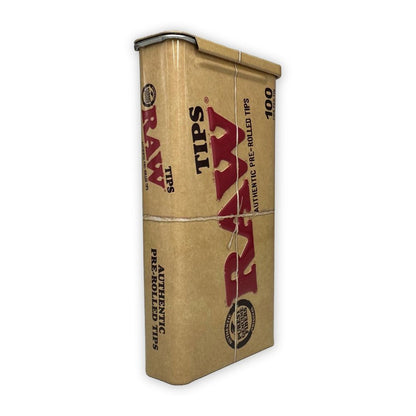 RAW Prerolled Tips Tin